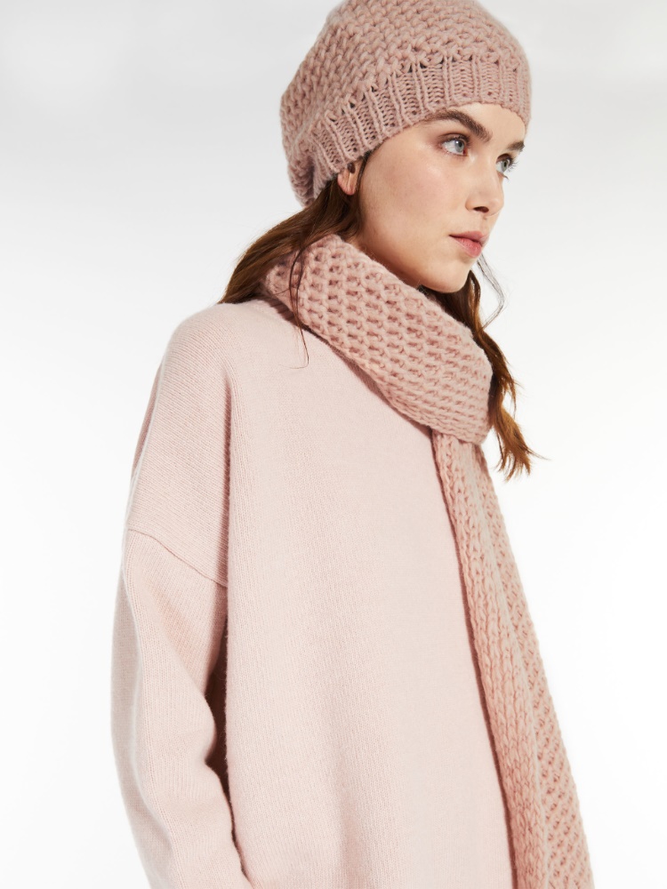 Cuffed beanie hat, pink | Weekend Max Mara