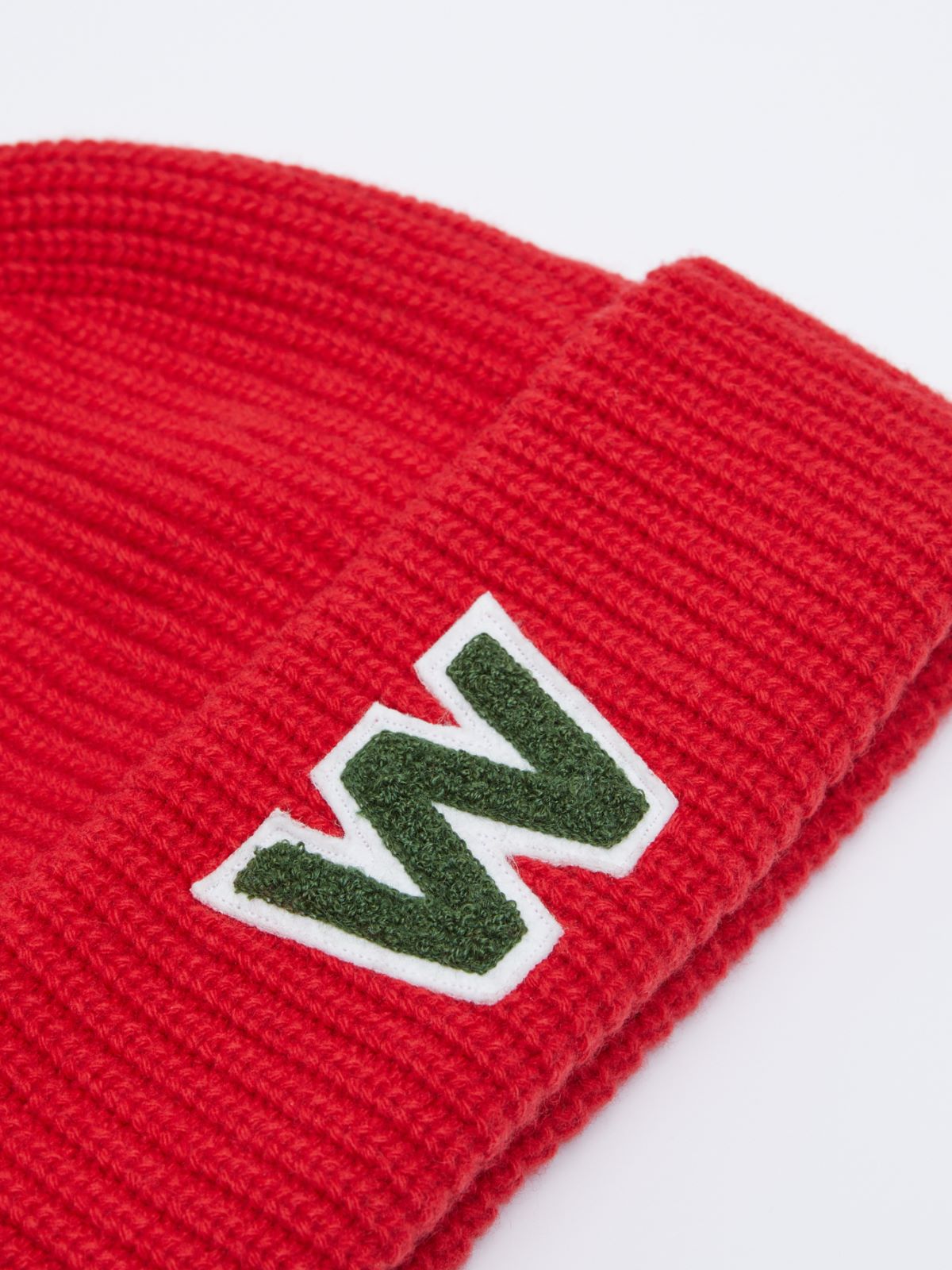 Logo beanie hat - RED - Weekend Max Mara - 2