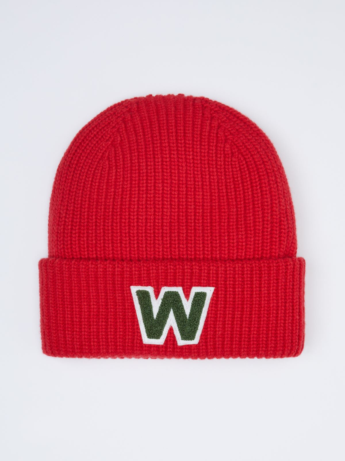Logo beanie hat, red | Weekend Max Mara