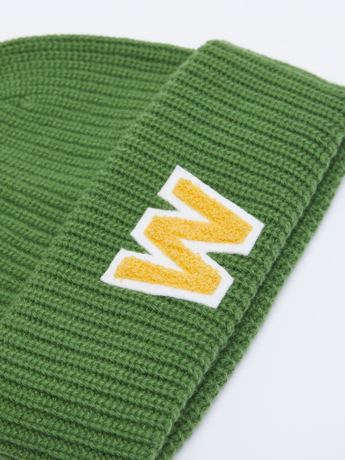 Logo beanie hat - GREEN - Weekend Max Mara - 2