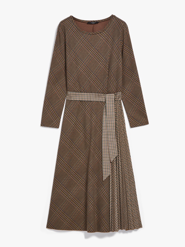 Jersey dress, camel | Weekend Max Mara