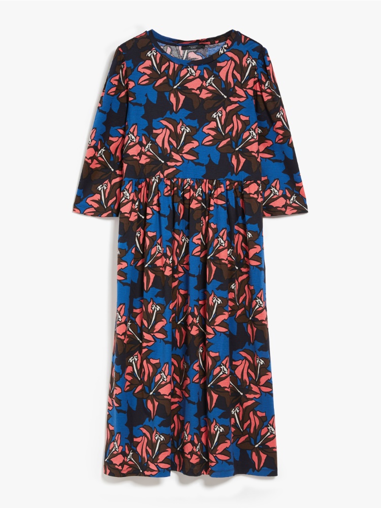 Cotton jersey dress , ocean | Weekend Max Mara