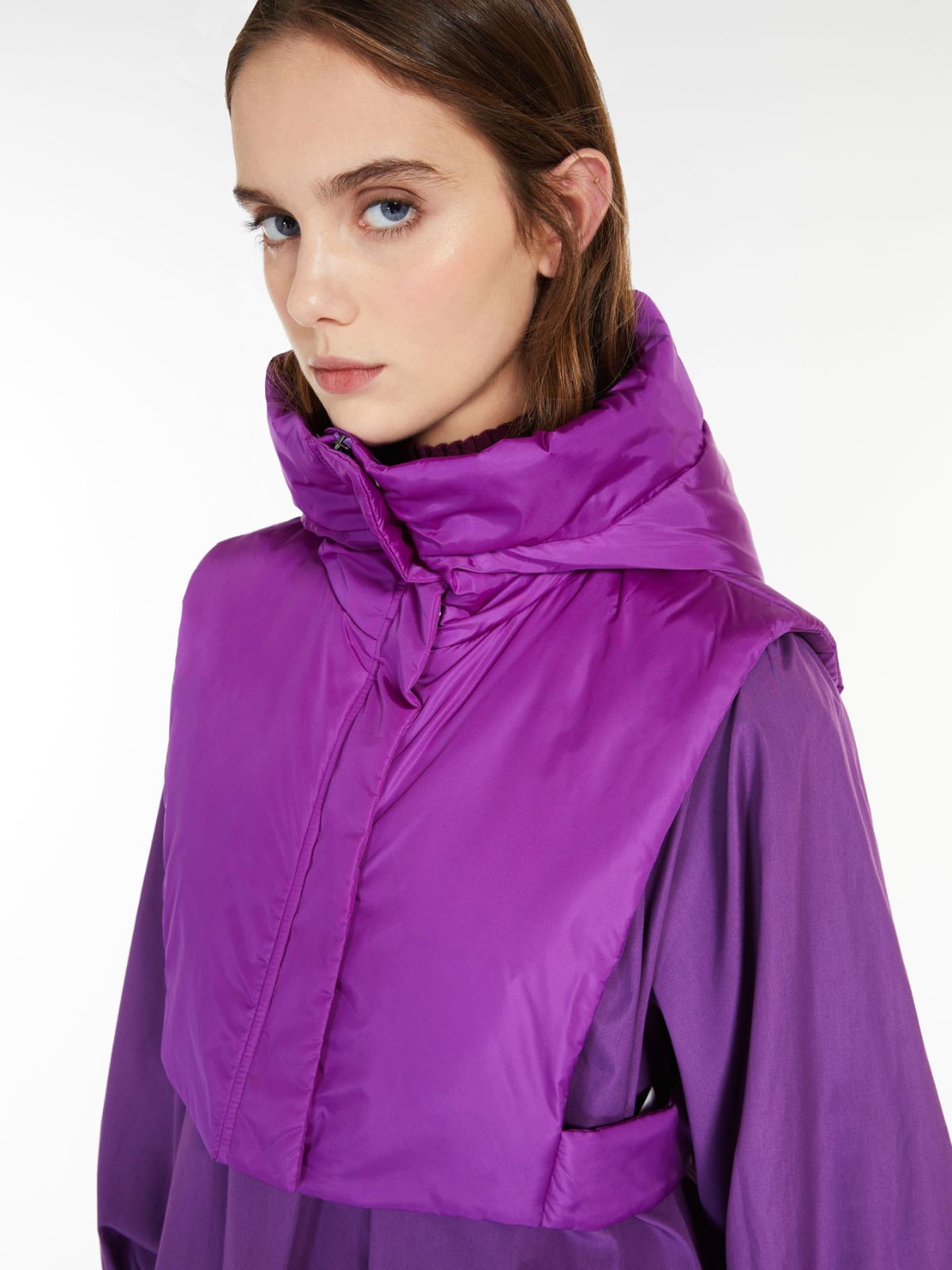 Technical fabric gilet - PURPLE - Weekend Max Mara - 4 Technical fabric gilet - PURPLE - Weekend Max Mara - 4