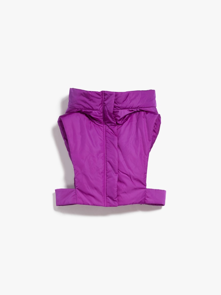 Technical fabric gilet, purple | Weekend Max Mara