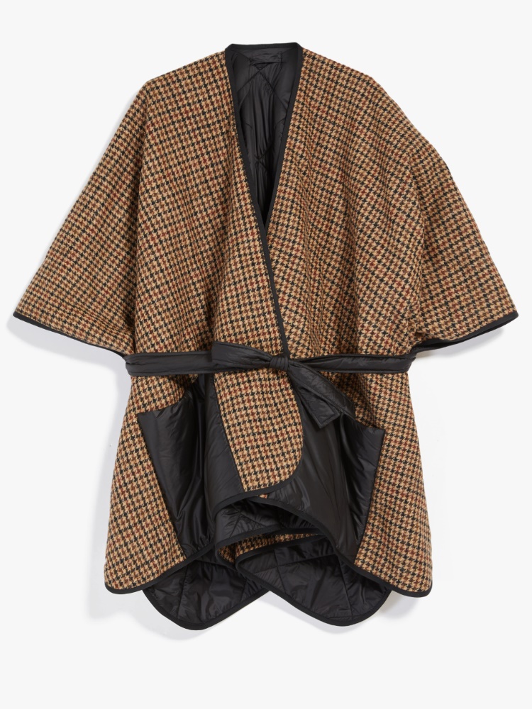 Padded cape, beige | Weekend Max Mara