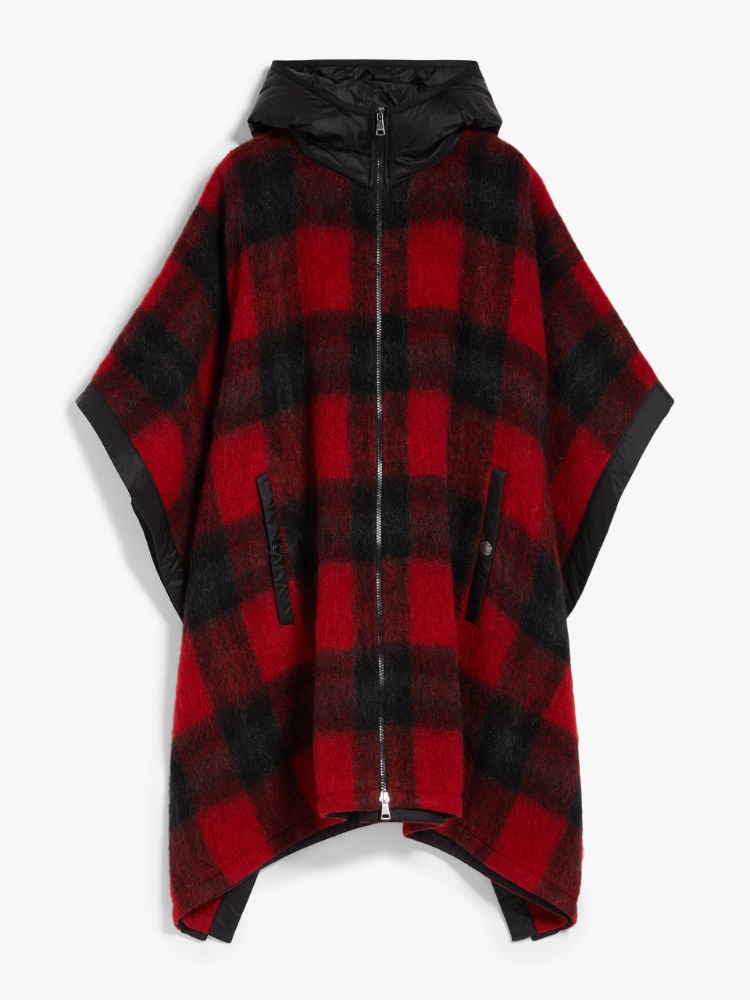 Hooded cape, red | Weekend Max Mara