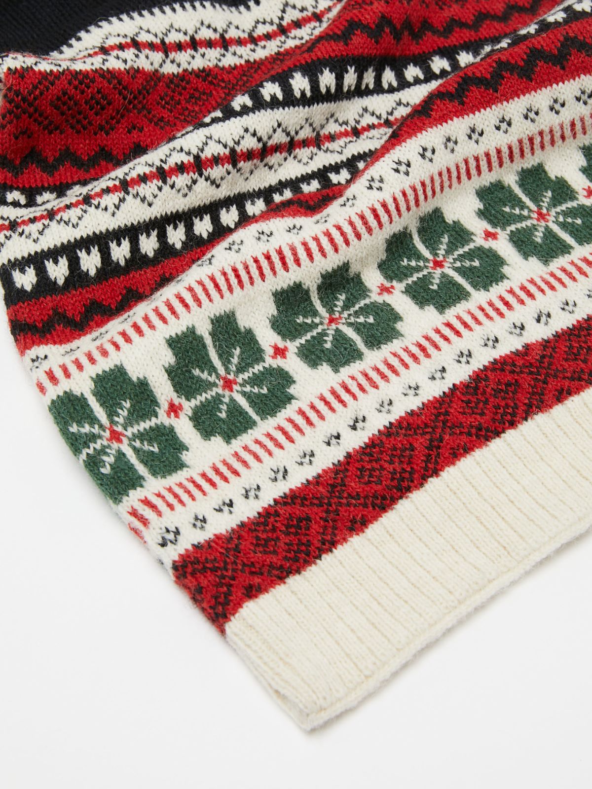 Nordic-themed scarf - MILK - Weekend Max Mara - 3