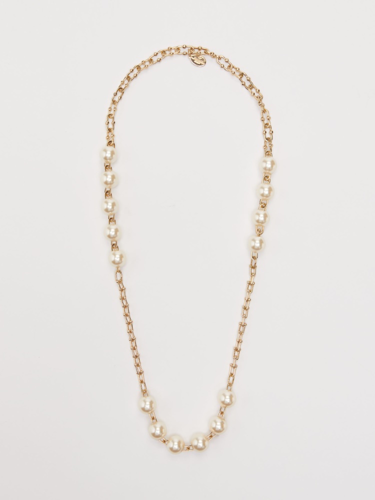 Rhinestone-adorned necklace -  - Weekend Max Mara