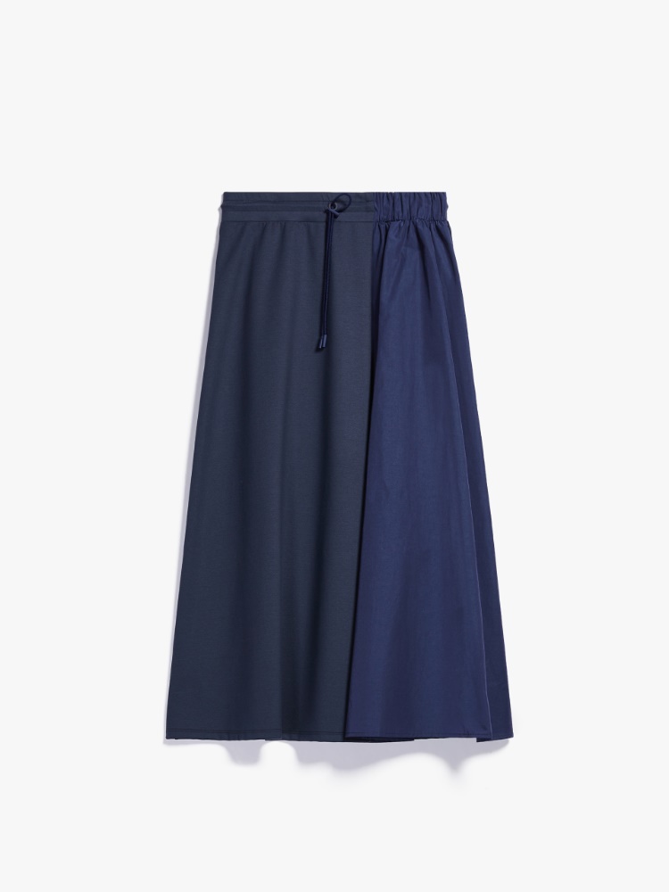 Jersey skirt, midnightblue | Weekend Max Mara