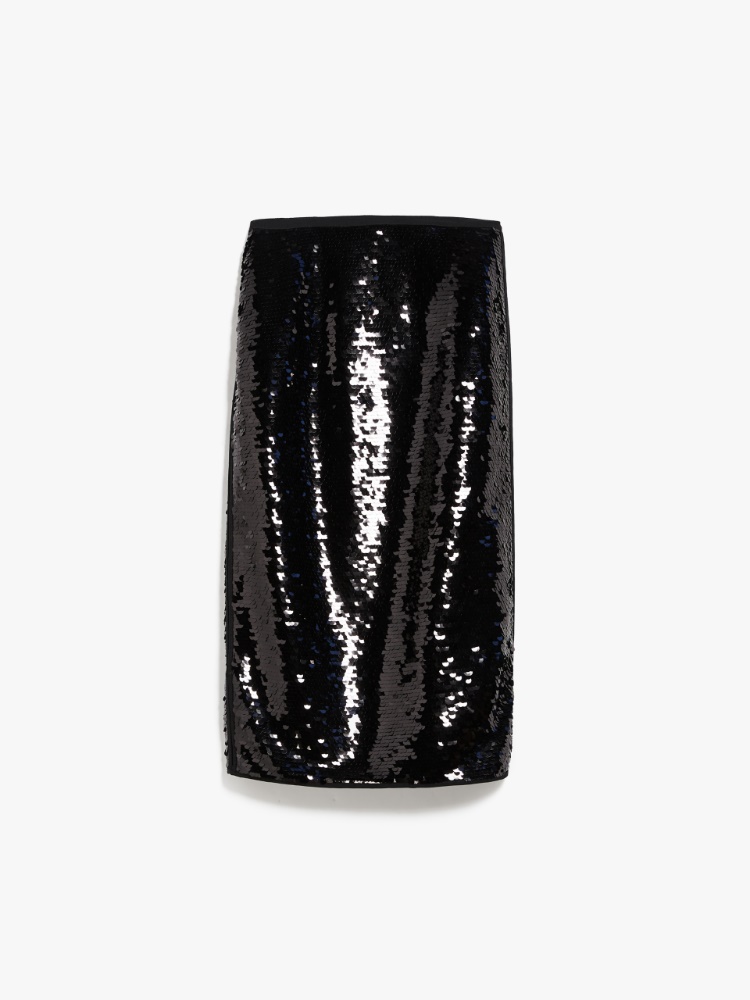 Jersey and sequin skirt - BLACK - Weekend Max Mara - 2