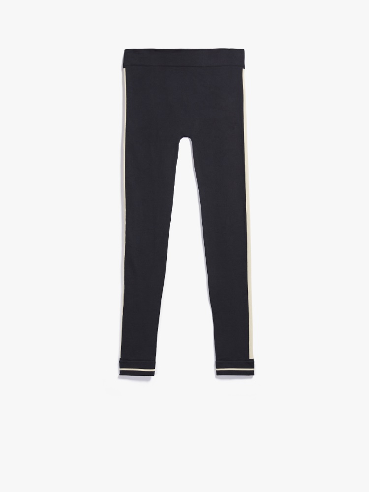 Technical fabric leggings, dark grey | Weekend Max Mara