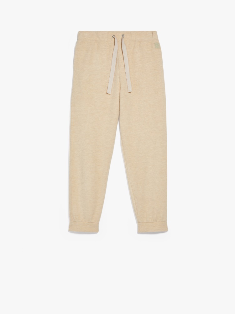 Jersey trousers, beige | Weekend Max Mara