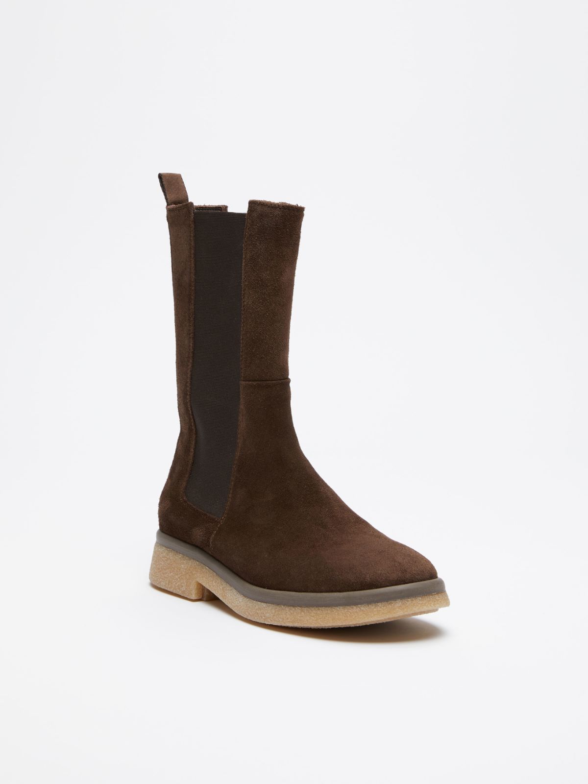Leather ankle boots - DARK BOWN - Weekend Max Mara - 2