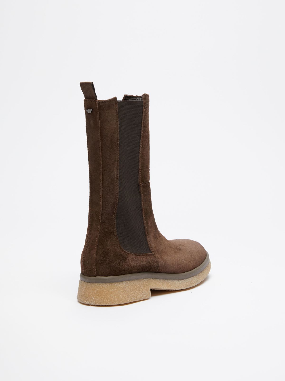 Leather ankle boots - DARK BOWN - Weekend Max Mara - 3