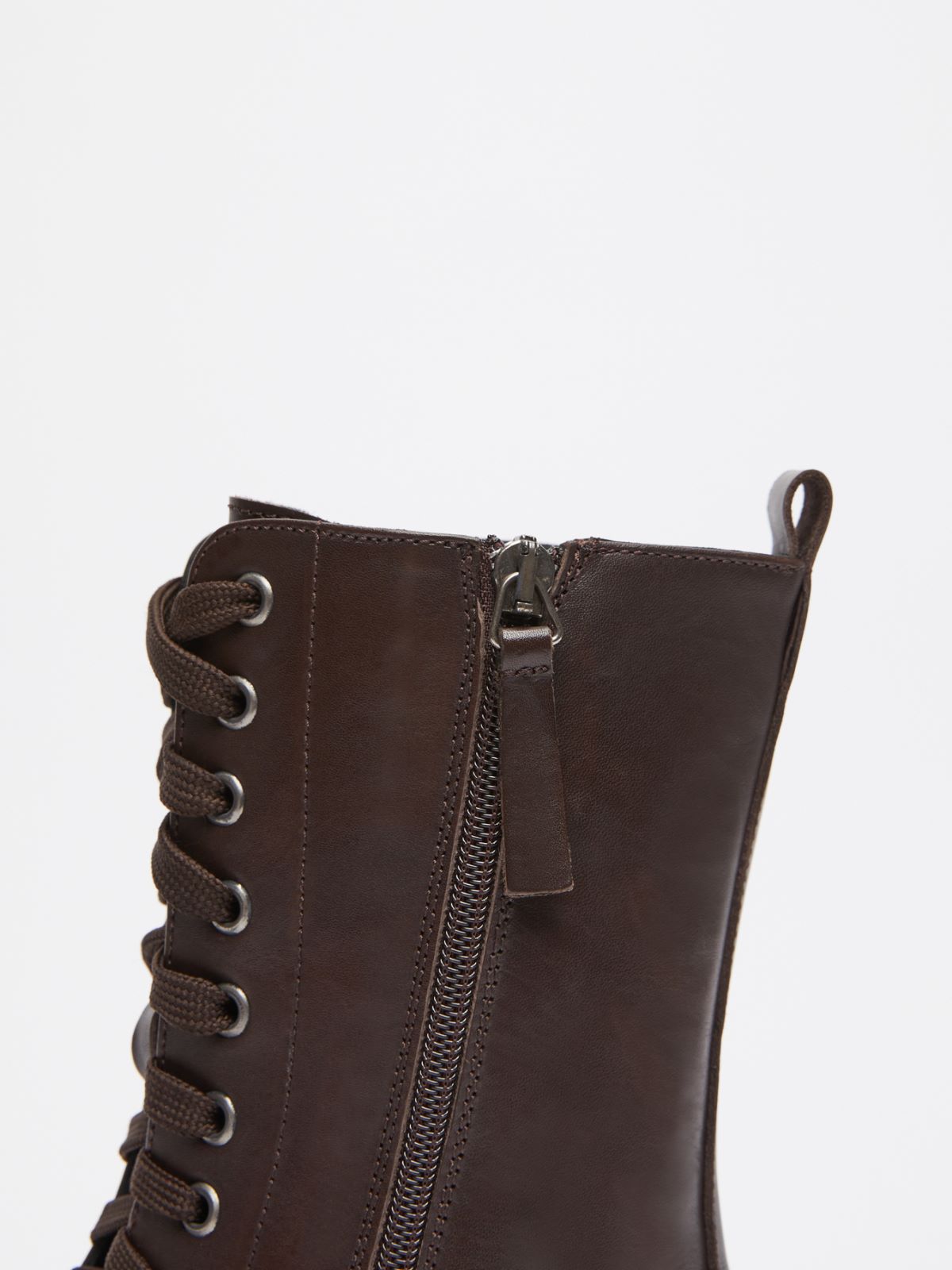 Lace-up ankle boots  - COFFEE - Weekend Max Mara - 6