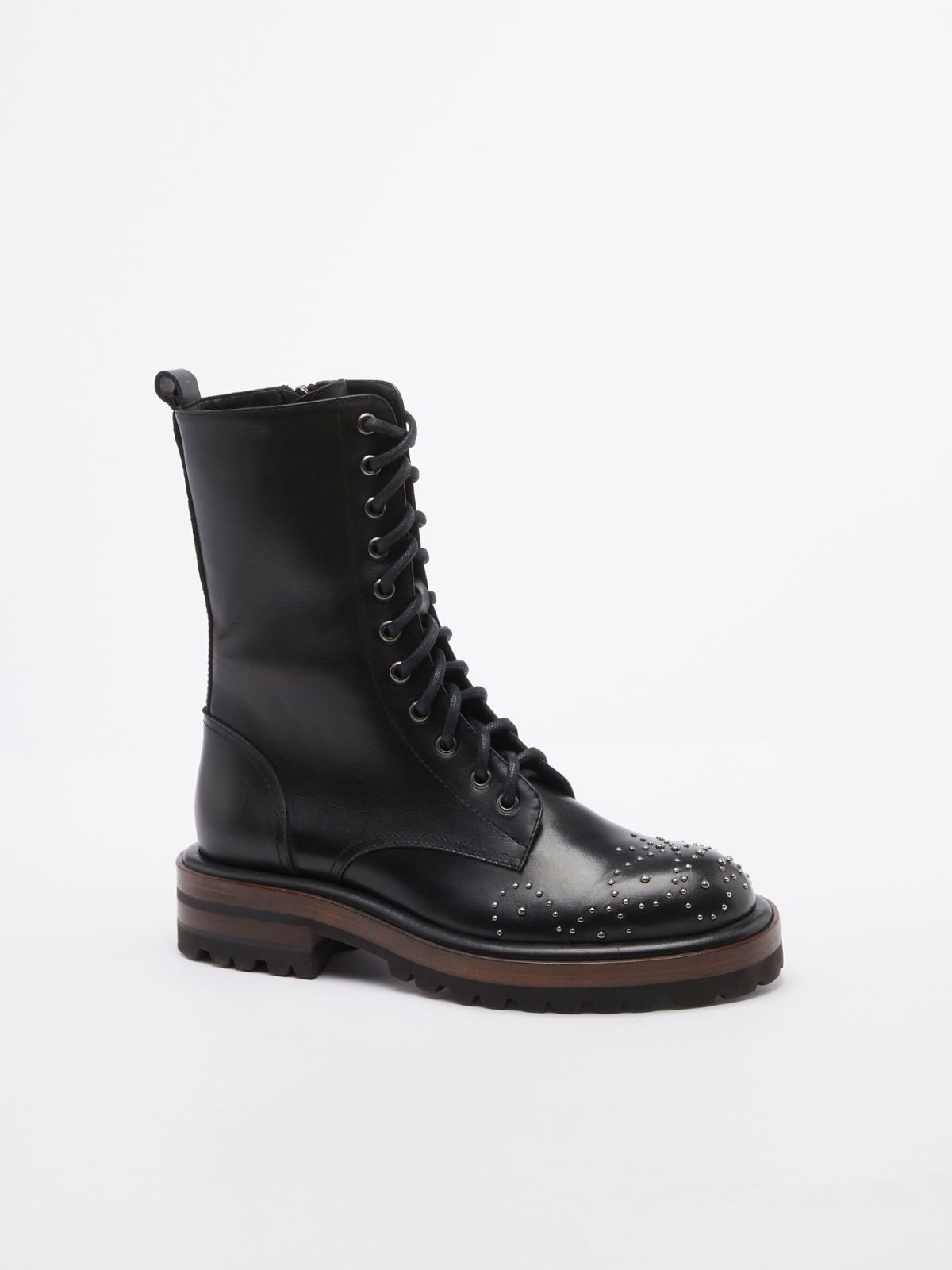 Lace-up ankle boots  - BLACK - Weekend Max Mara - 2