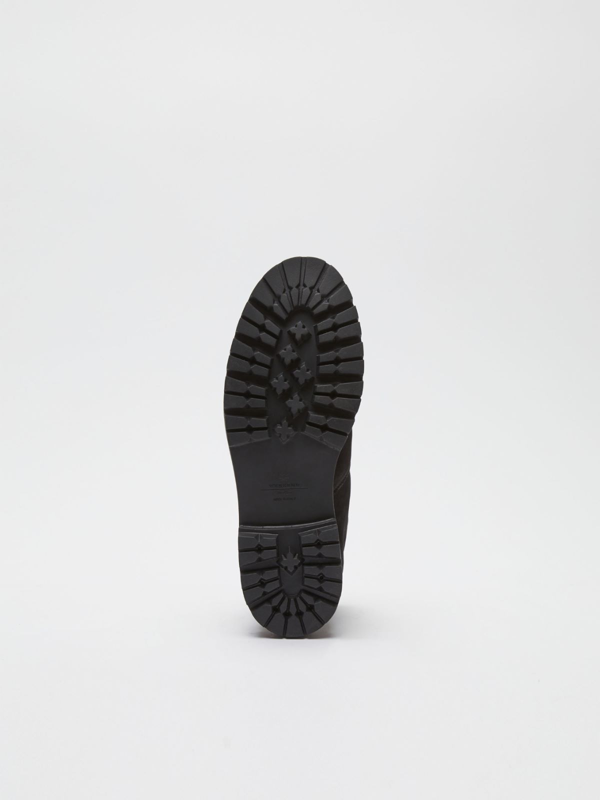 Water-repellent Nubuck leather mountain boots - BLACK - Weekend Max Mara - 4 Water-repellent Nubuck leather mountain boots - BLACK - Weekend Max Mara - 4