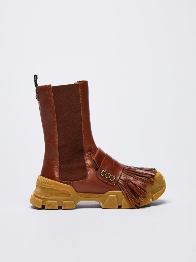 Smooth calfskin ankle boots -  - Weekend Max Mara