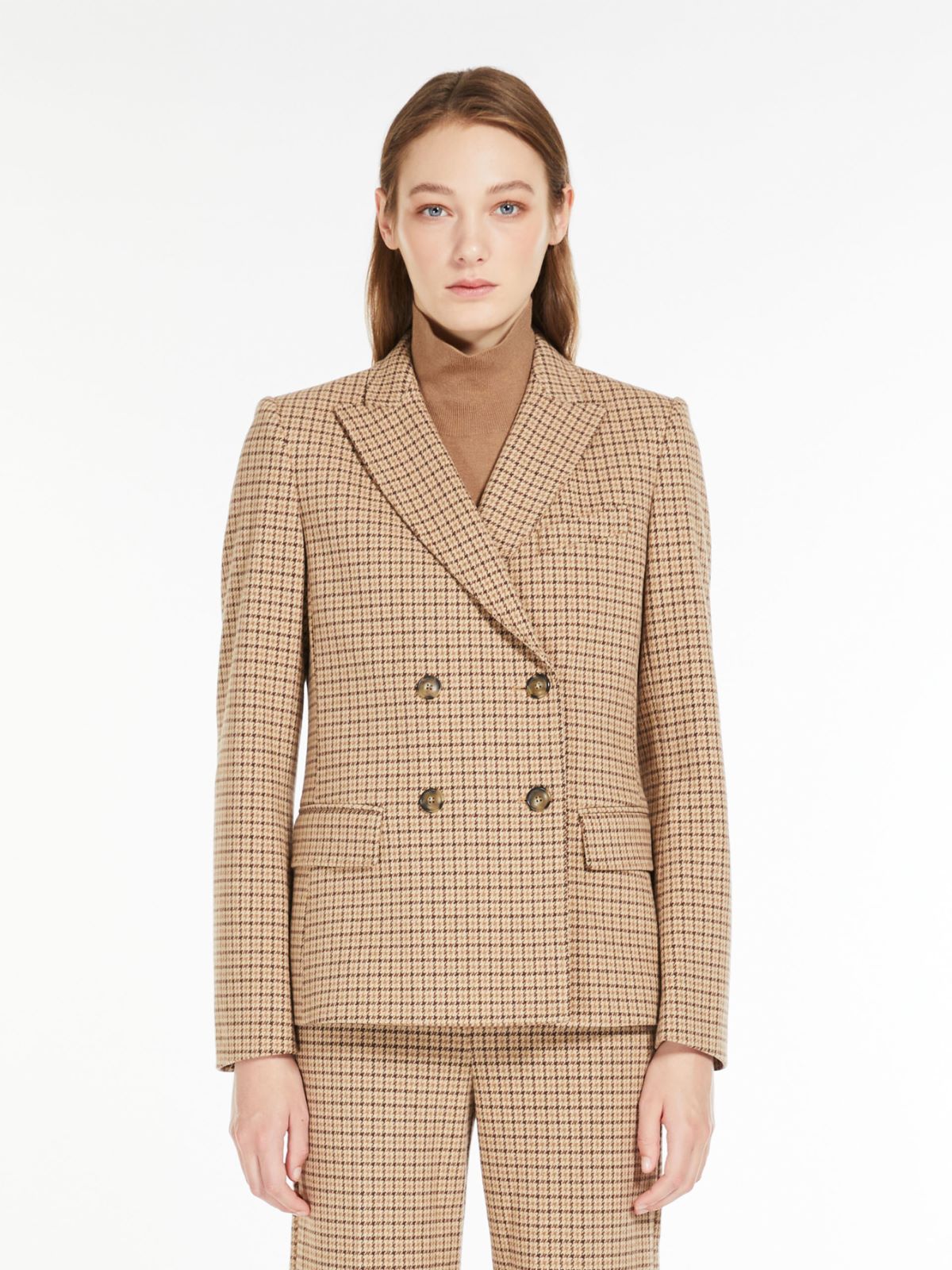 Jacquard jersey blazer - CAMEL - Weekend Max Mara - 2 Jacquard jersey blazer - CAMEL - Weekend Max Mara - 2