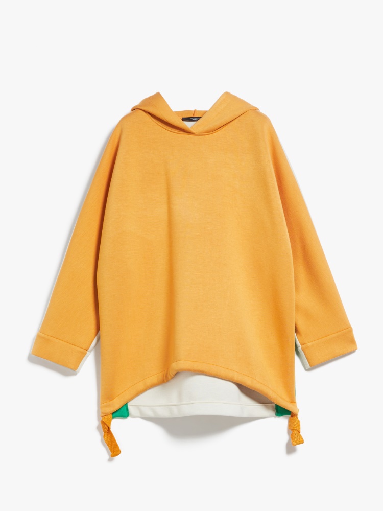 Viscose neoprene sweatshirt, orange | Weekend Max Mara