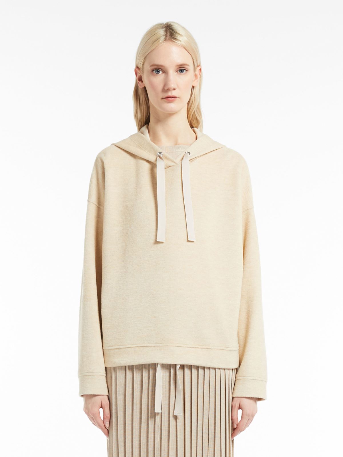 Jersey sweatshirt - BEIGE - Weekend Max Mara - 4 Jersey sweatshirt - BEIGE - Weekend Max Mara - 4