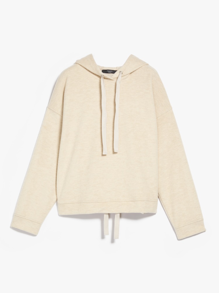 Jersey sweatshirt, beige | Weekend Max Mara