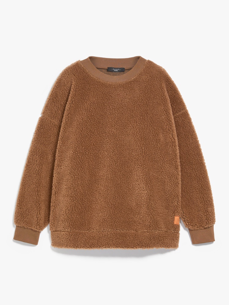 Jersey sweatshirt, caramel | Weekend Max Mara