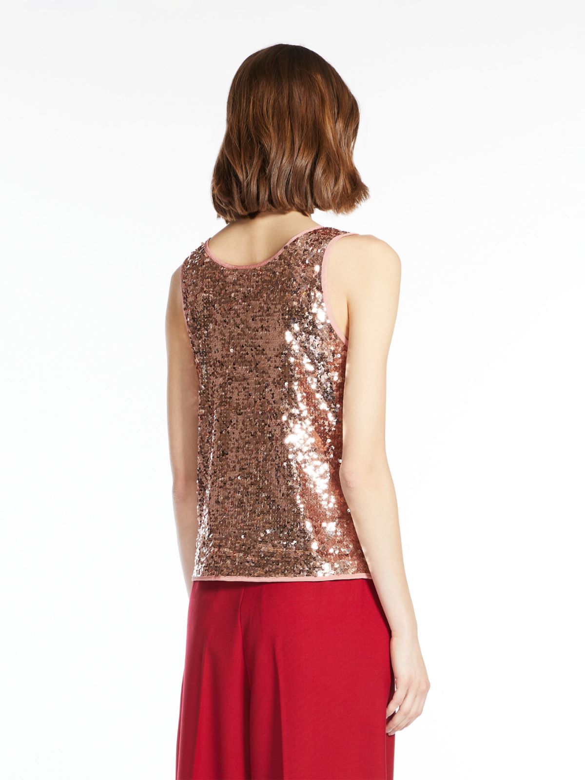 Sequinned top - PINK - Weekend Max Mara - 3 Sequinned top - PINK - Weekend Max Mara - 3