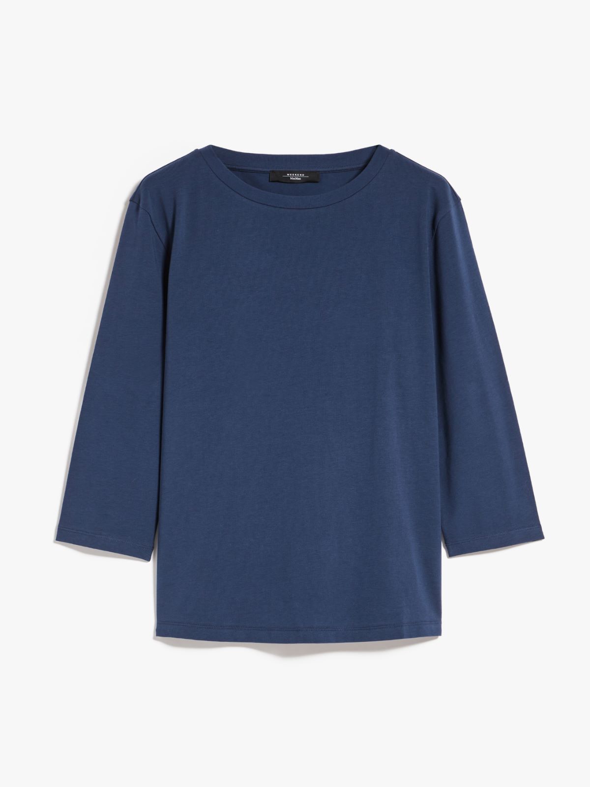Cotton jersey T-shirt - MIDNIGHTBLUE - Weekend Max Mara - 6 Cotton jersey T-shirt - MIDNIGHTBLUE - Weekend Max Mara - 6