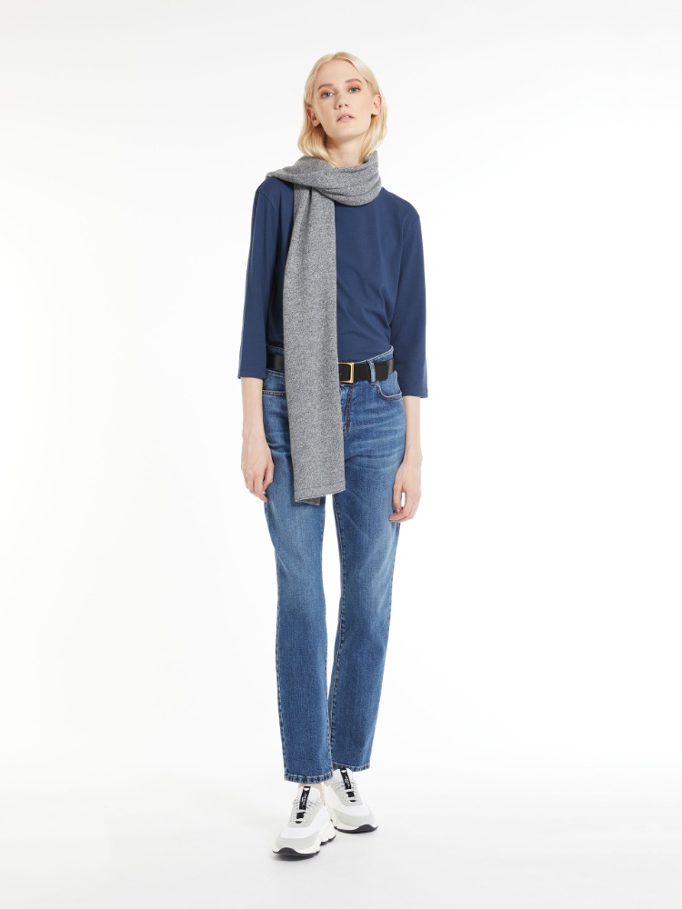 MULTIA_crosselling_img Cotton jersey T-shirt - MIDNIGHTBLUE - Weekend Max Mara