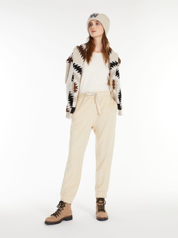 MULTIE_crosselling_img Viscose jersey top - MILK - Weekend Max Mara