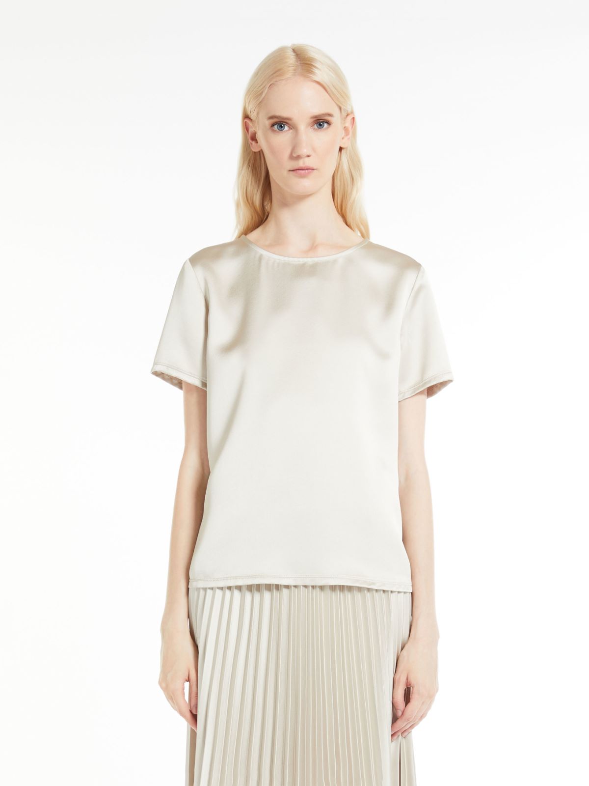Satin T-shirt Weekend Maxmara Satin T-shirt Weekend Maxmara