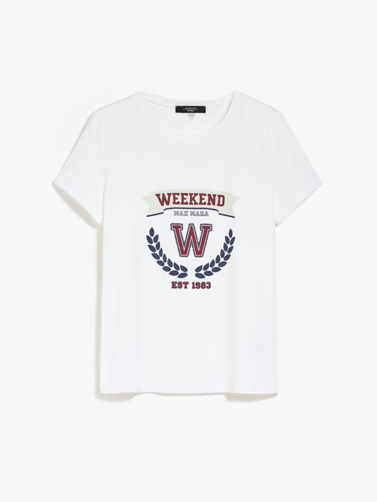 Cotton T-shirt - WHITE - Weekend Max Mara - 6