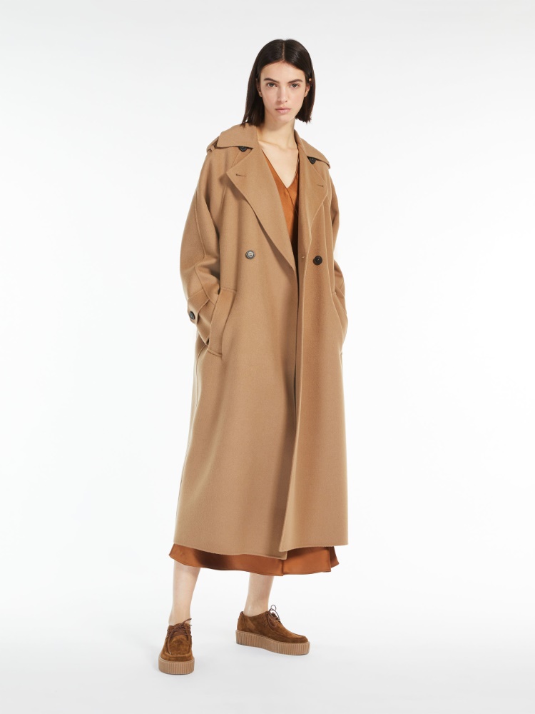 Double-breasted trench coat - CAMEL - Weekend Max Mara