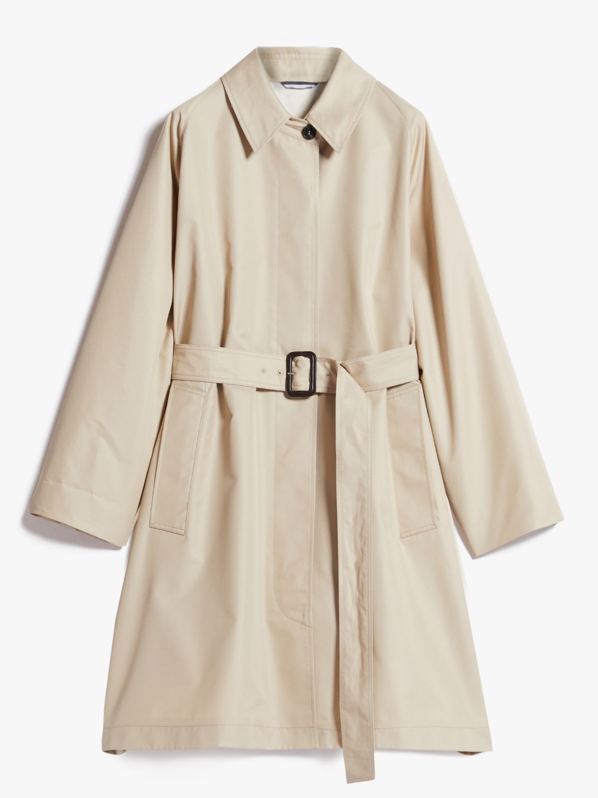 Water-resistant cotton trench coat - HONEY - Weekend Max Mara - 7