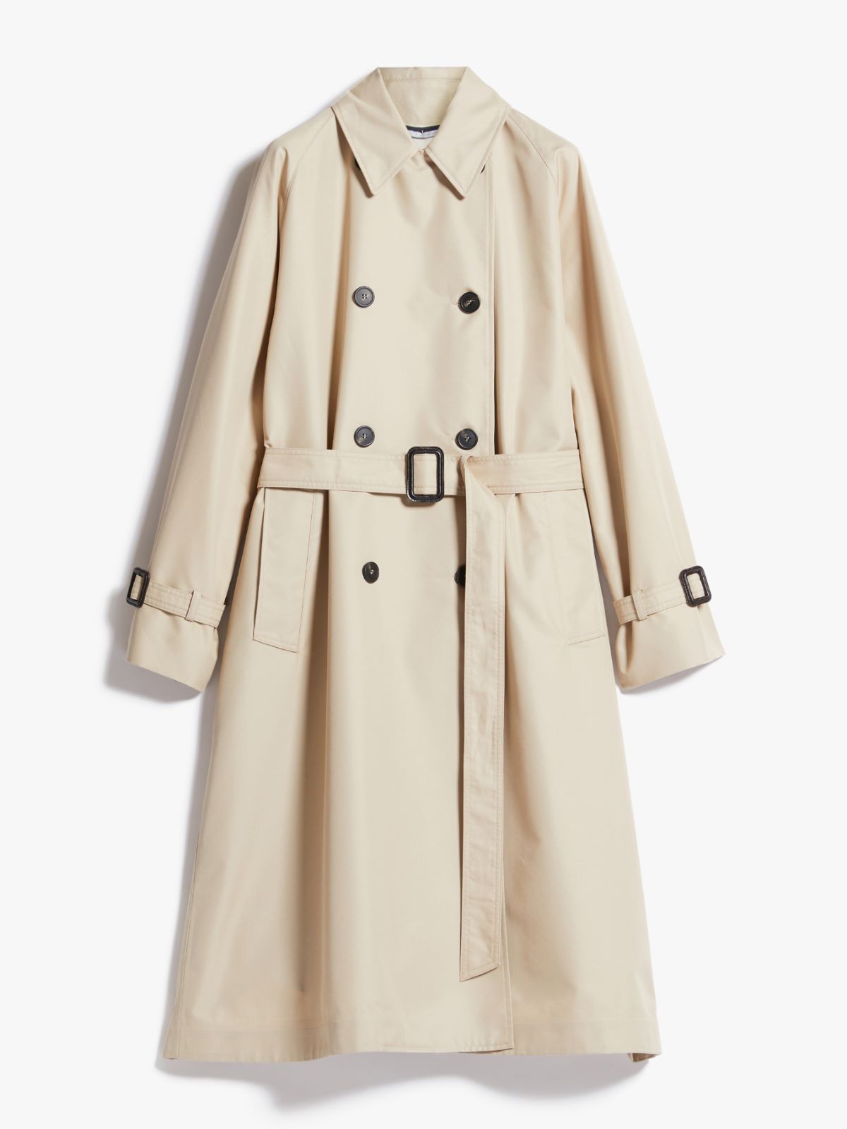 Reversible, water-resistant cotton trench coat, honey | Weekend Max Mara