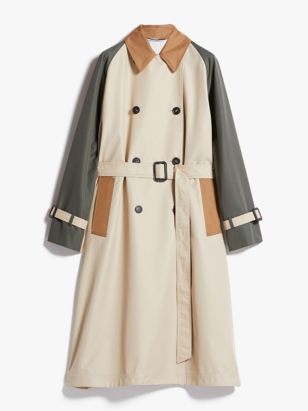 Reversible, water-resistant cotton trench coat - HONEY - Weekend Max Mara - 7