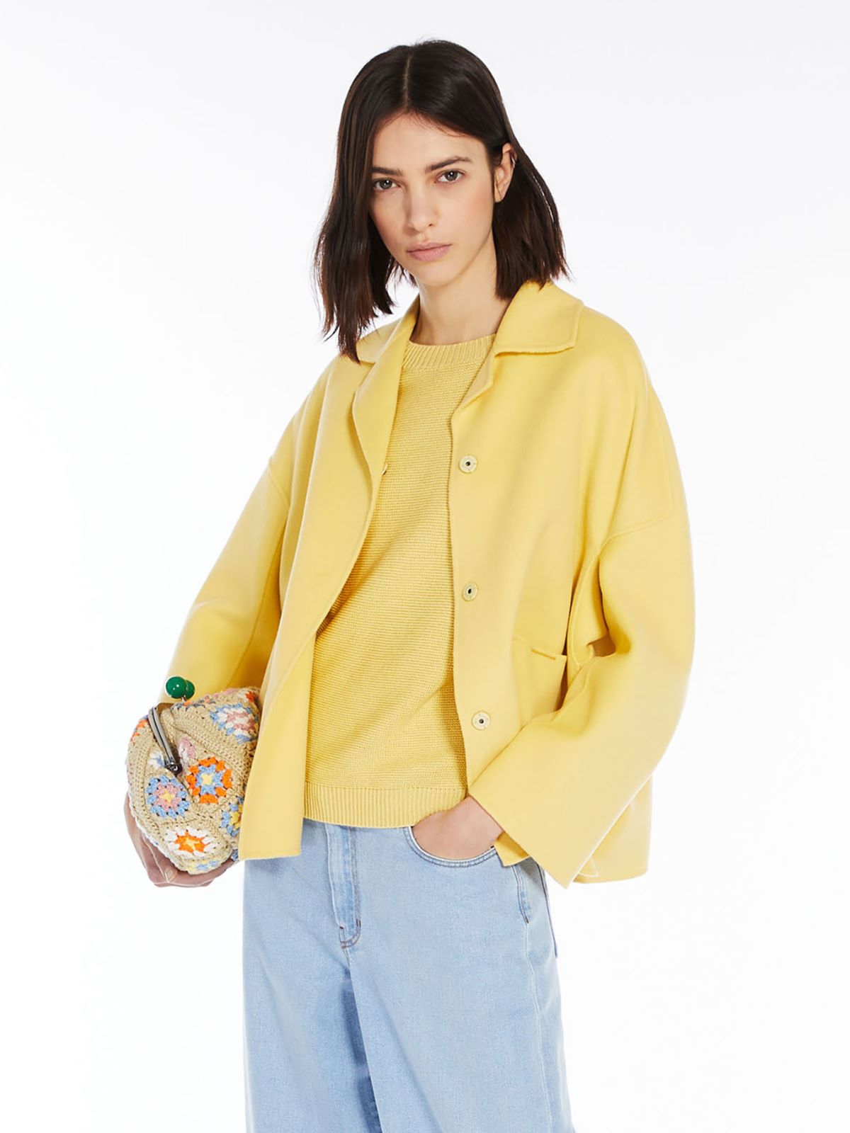 Relaxed-fit jacket - YELLOW - Weekend Max Mara - 4