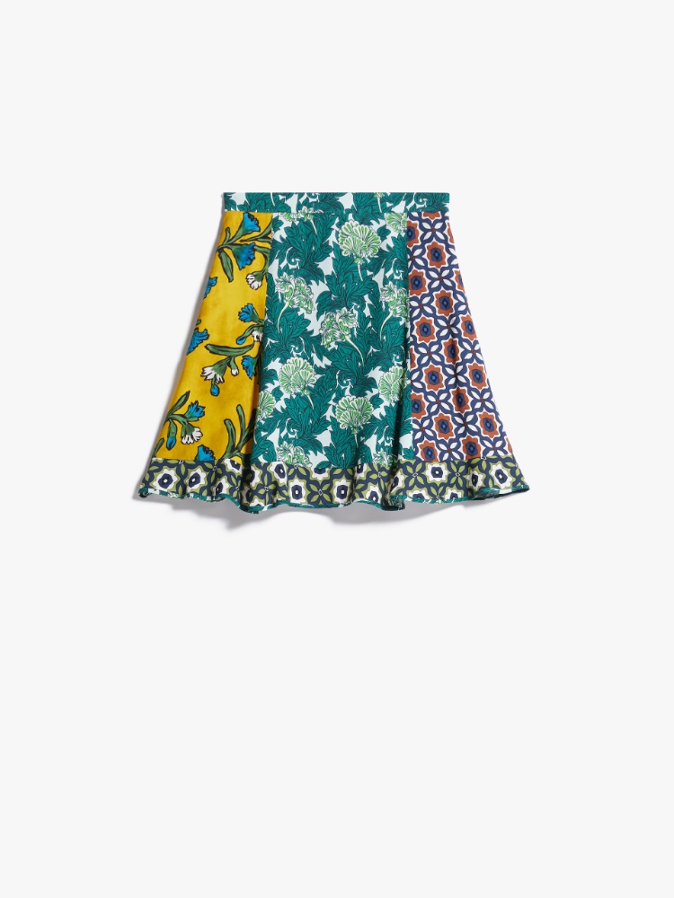 Printed skirt - GREEN - Weekend Max Mara