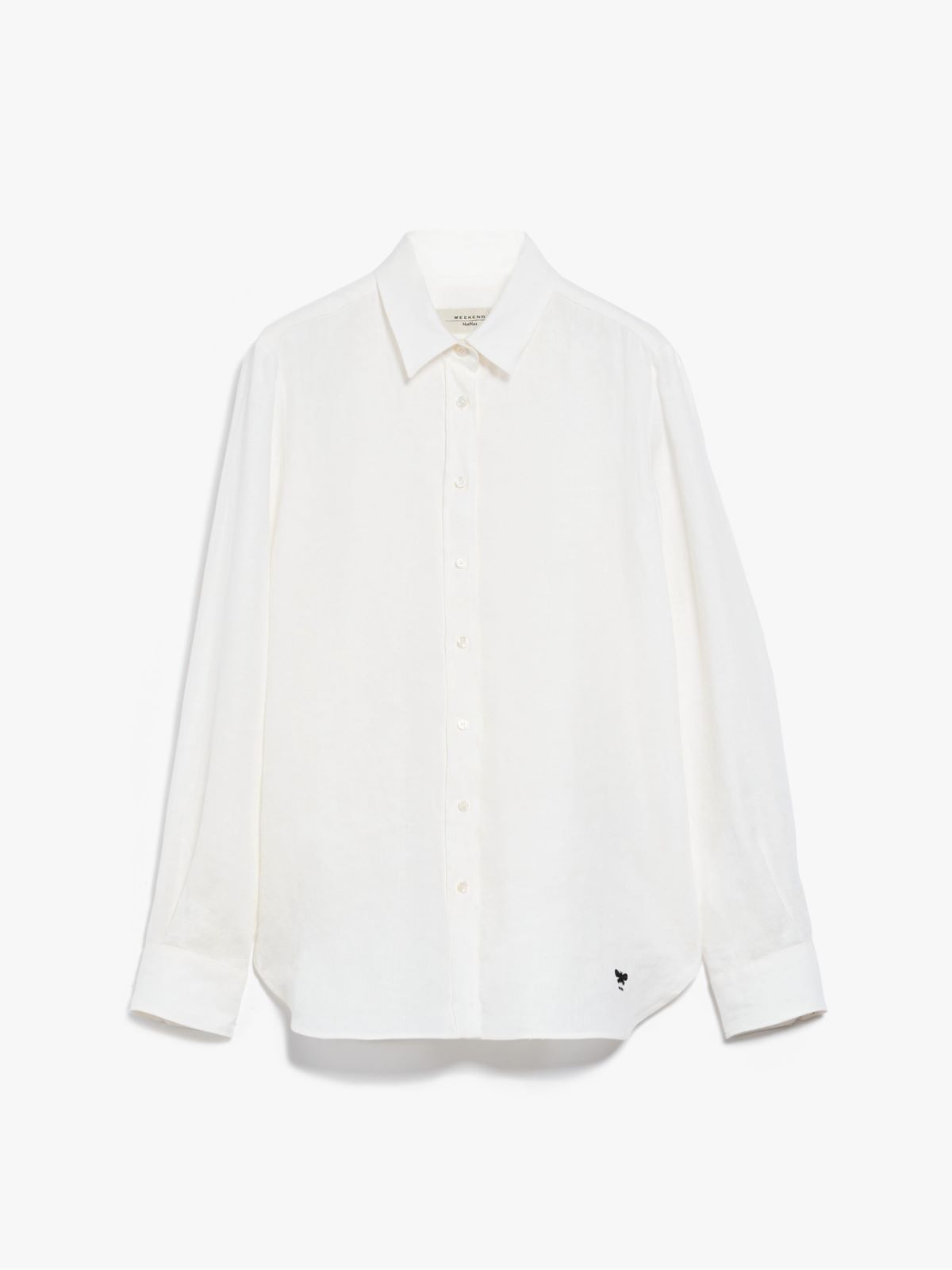 Linen fabric shirt - WHITE - Weekend Max Mara - 6