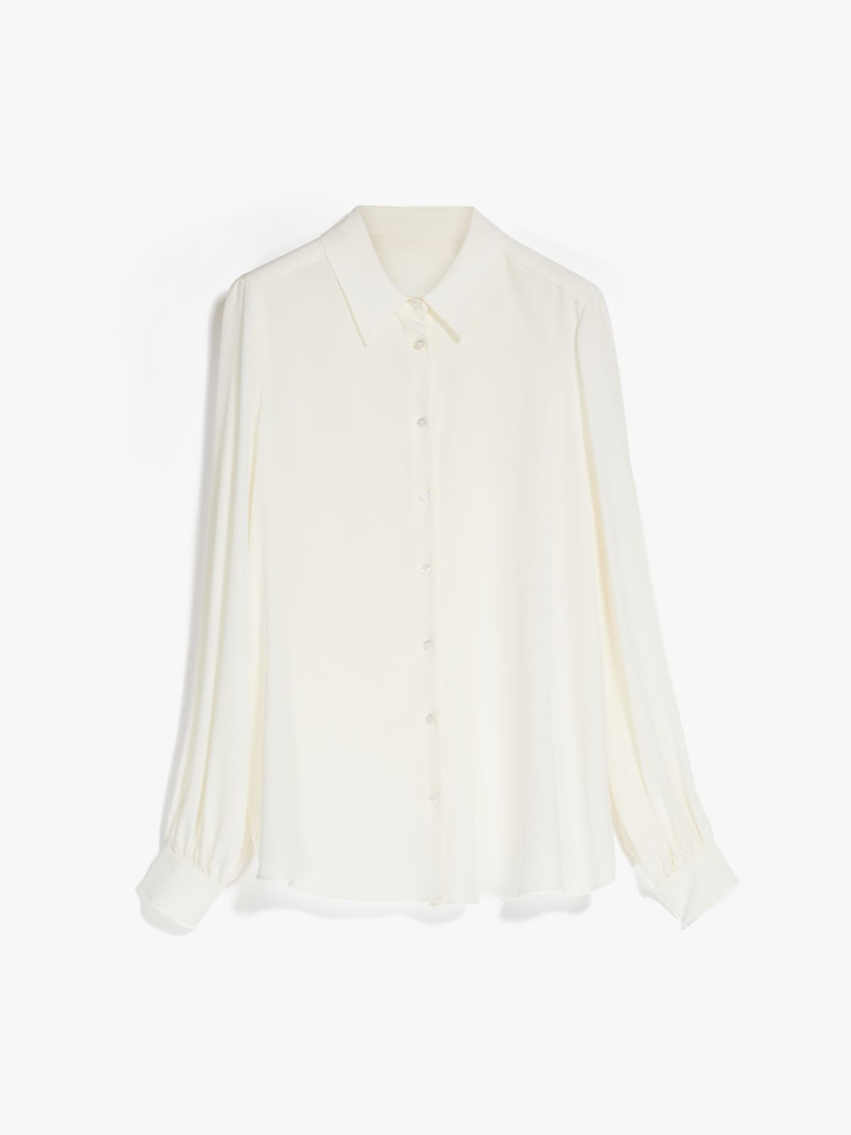 Pure silk shirt - WHITE - Weekend Max Mara - 6