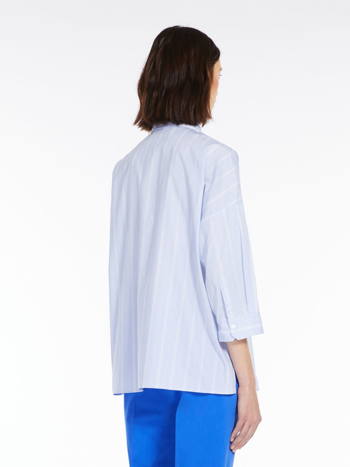Shirt in cotton poplin - LIGHT BLUE - Weekend Max Mara - 3