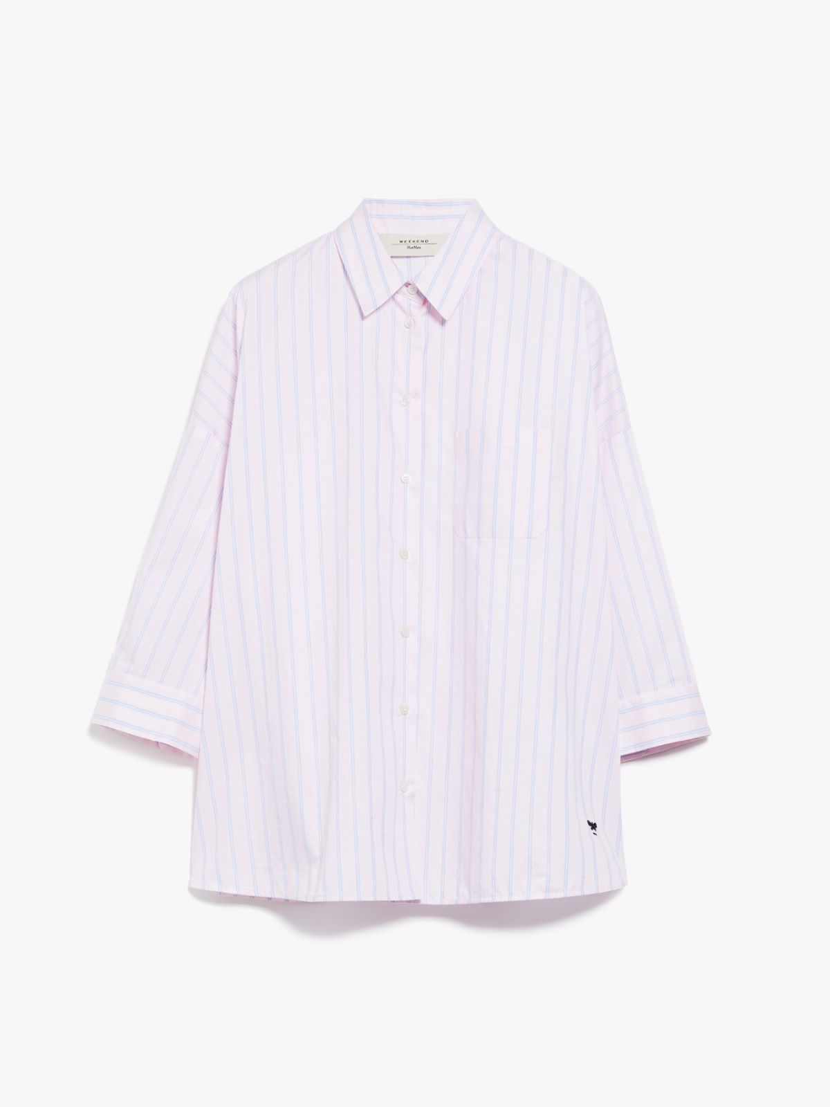 Shirt in cotton poplin - PINK - Weekend Max Mara - 6