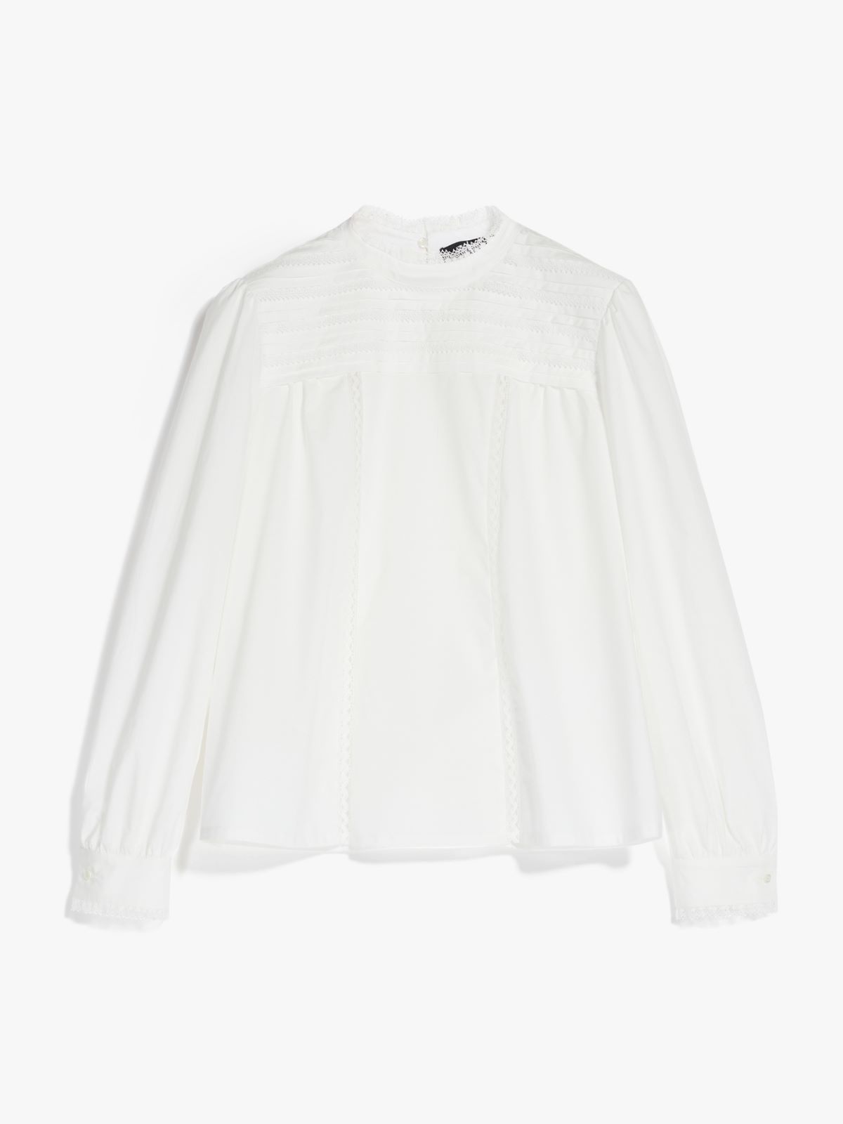 Cotton poplin blouse - WHITE - Weekend Max Mara - 8