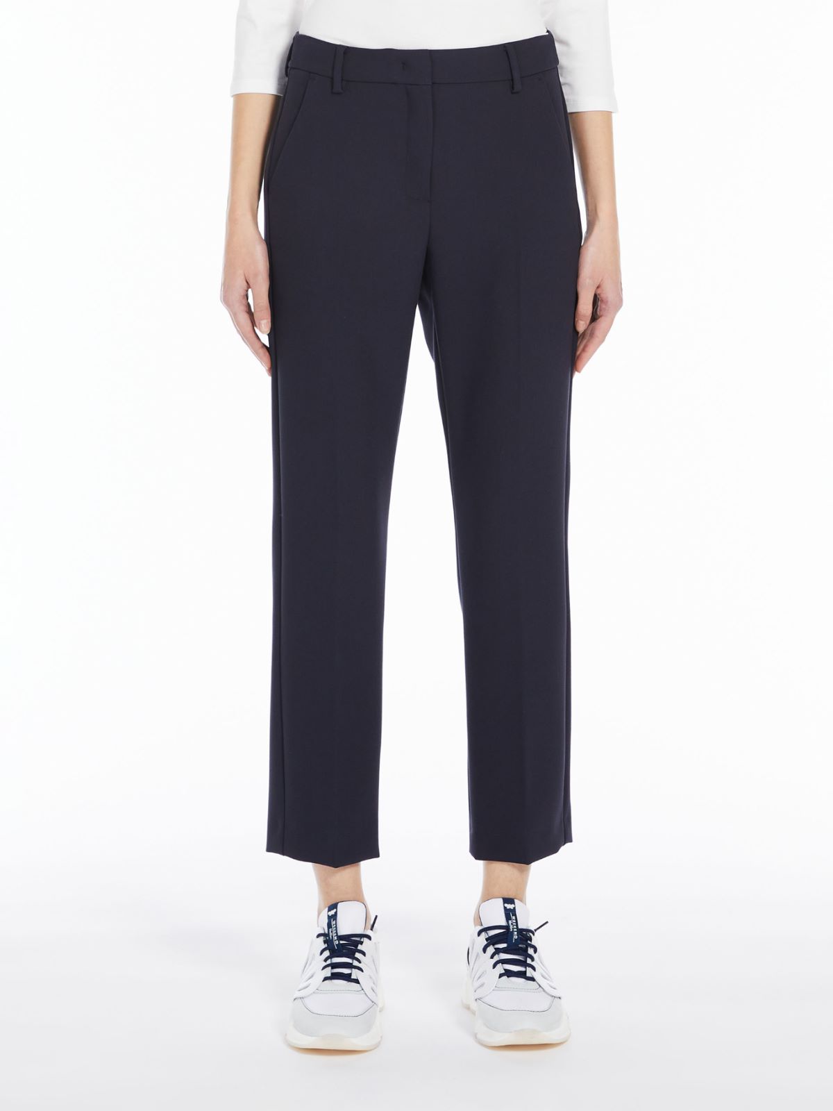 Canvas trousers - NAVY - Weekend Max Mara - 2