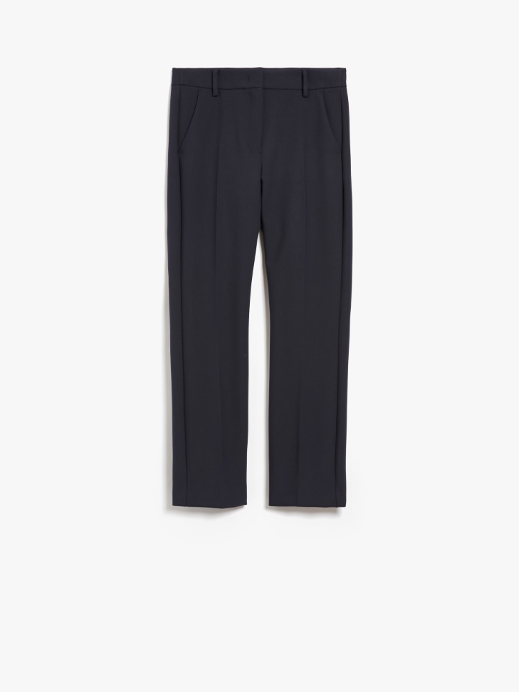 Canvas trousers - NAVY - Weekend Max Mara