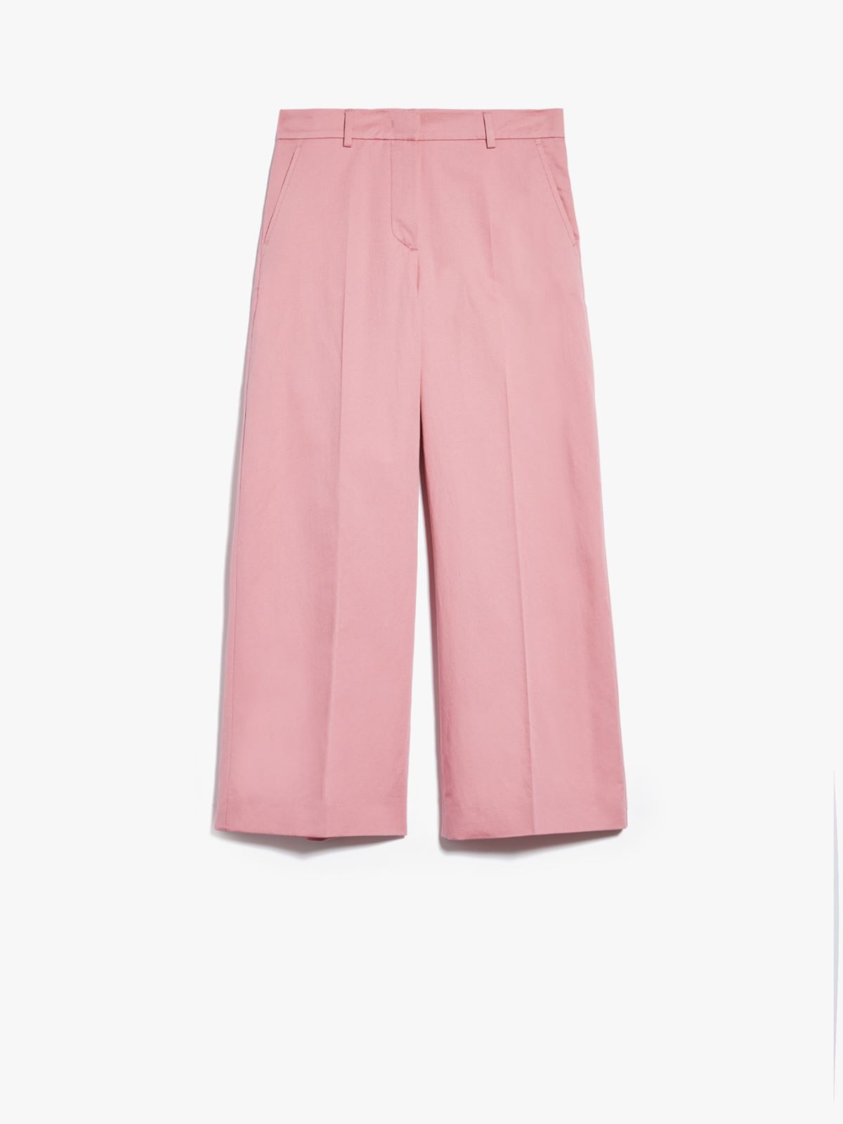 Cotton and linen trousers - PINK - Weekend Max Mara - 5