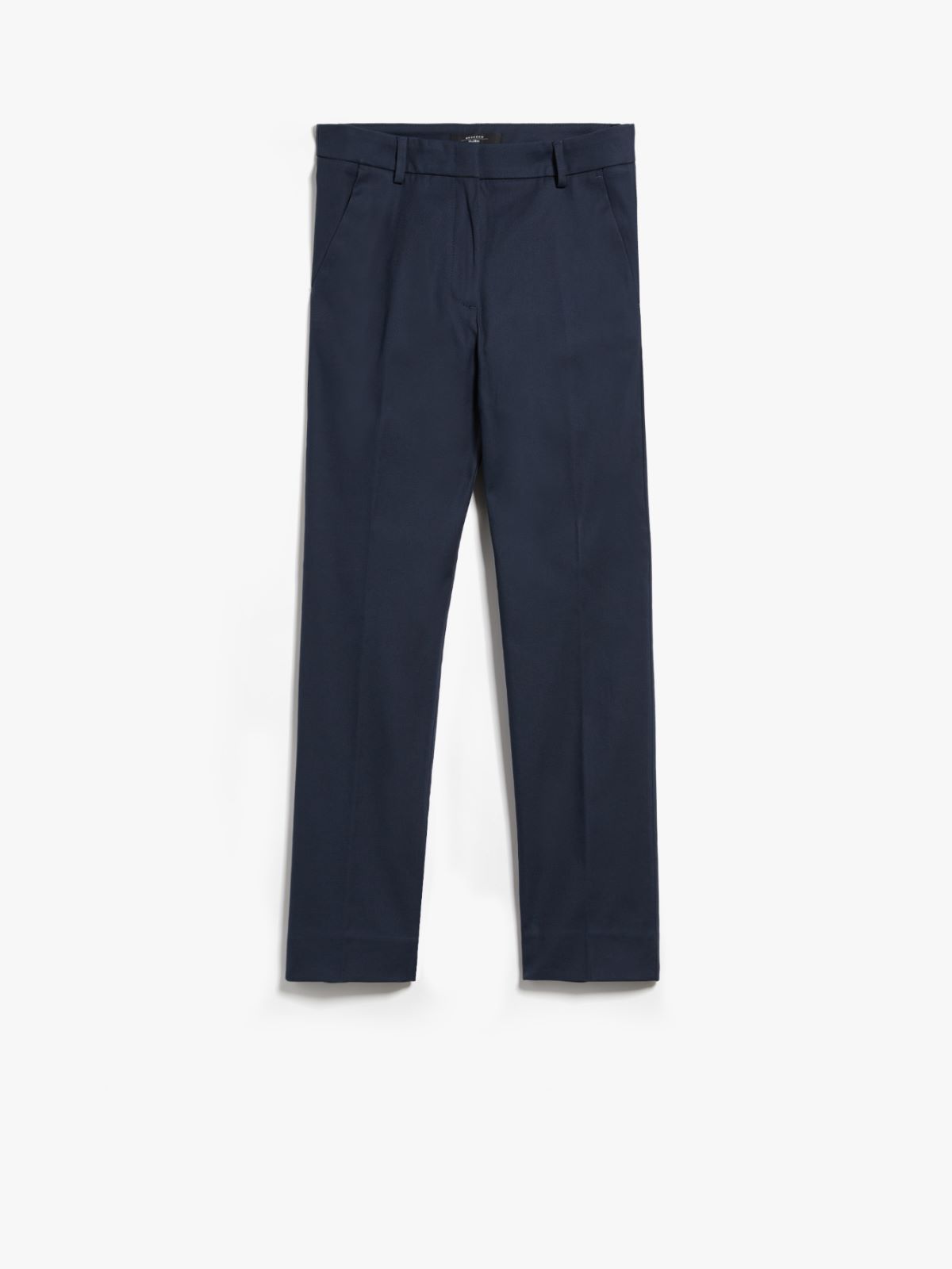 Cotton trousers - NAVY - Weekend Max Mara - 5