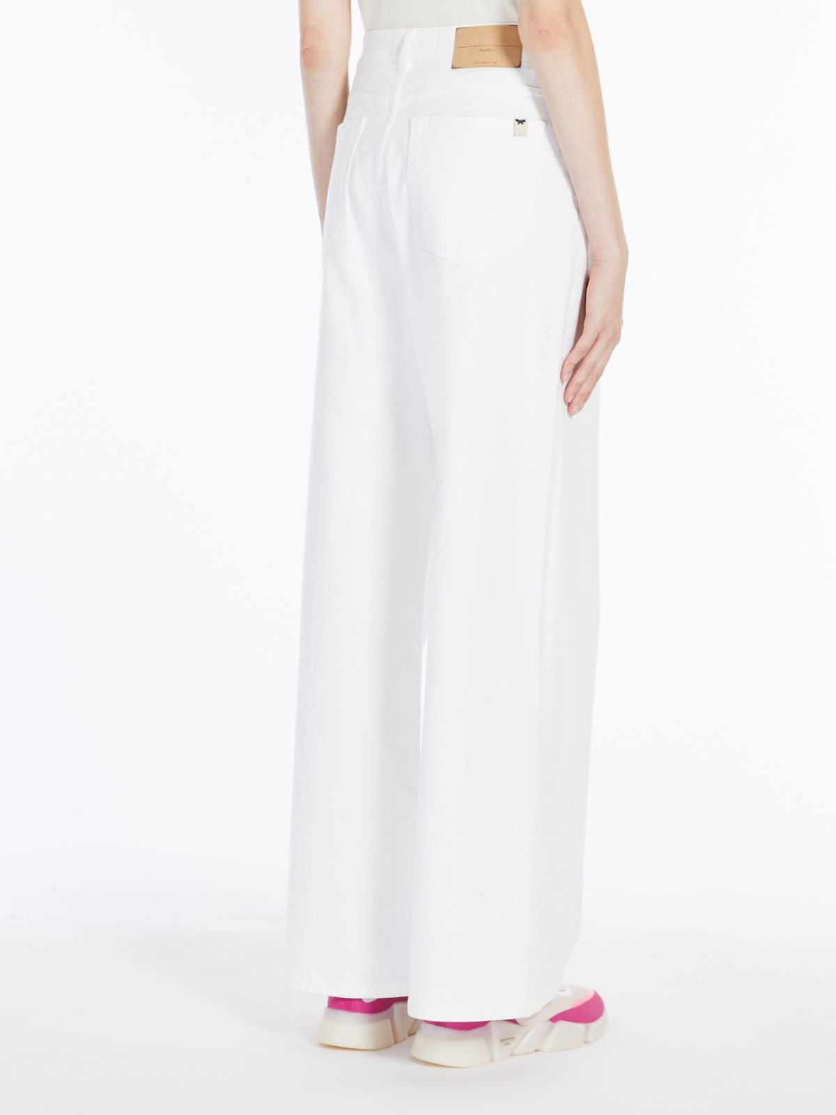 Trousers in organic cotton - WHITE - Weekend Max Mara - 3