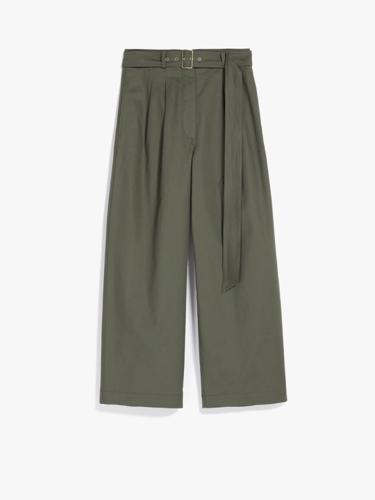 Stretch cotton trousers -  - Weekend Max Mara - 2